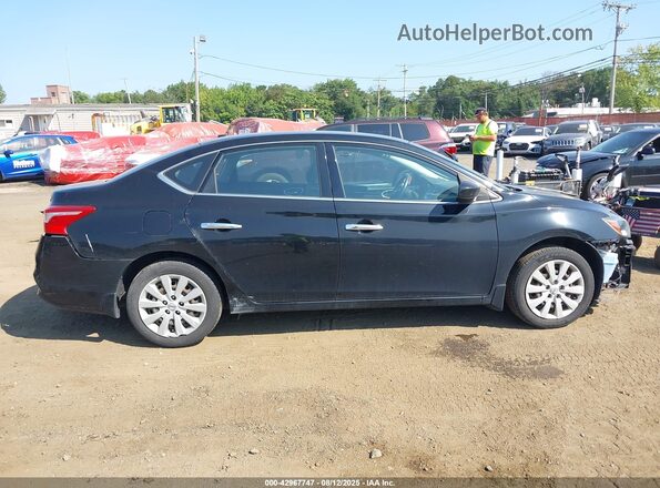 3N1AB7AP0GY246004 2016 NISSAN SENTRA Black Rear interior view