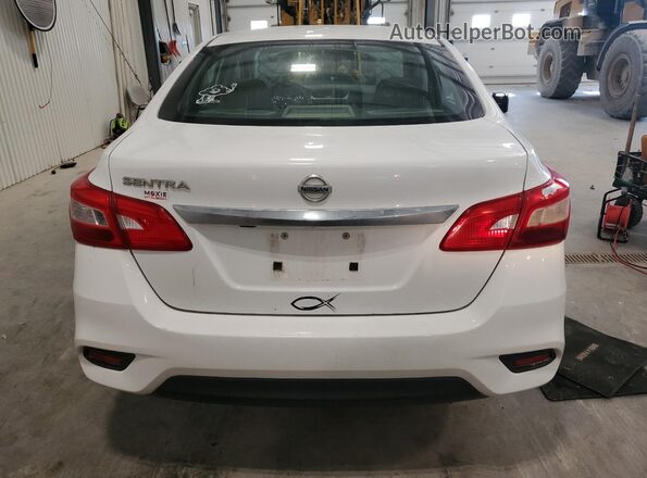 3N1AB7AP2JY301351 2018 NISSAN SENTRA White Widok z tyłu