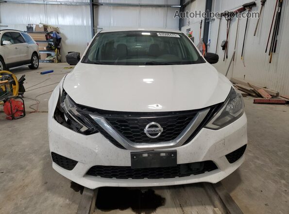3N1AB7AP2JY301351 2018 NISSAN SENTRA White Widok z przodu