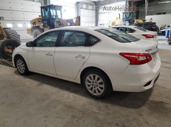 3N1AB7AP2JY301351 2018 NISSAN SENTRA White Tył lewy