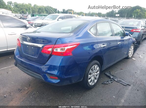 3N1AB7AP4JY203129 2018 NISSAN SENTRA Синий 