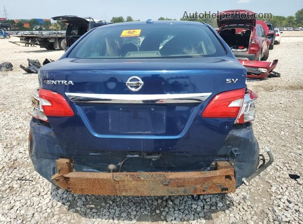 3N1AB7AP7JY228946 2018 NISSAN SENTRA Blue 