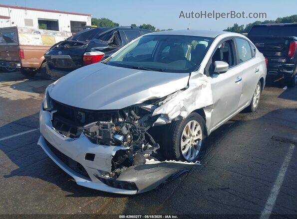 3N1AB7AP9JL663626 2018 NISSAN SENTRA Silver 