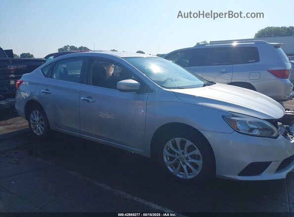 3N1AB7AP9JL663626 2018 NISSAN SENTRA Silver 