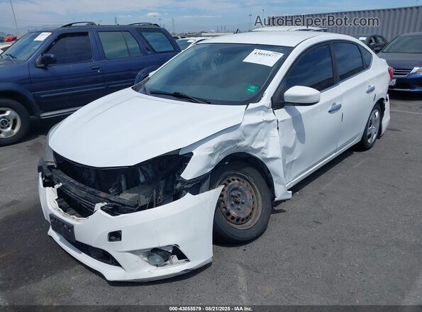 3N1AB7AP9JY240693 2018 NISSAN SENTRA Белый 
