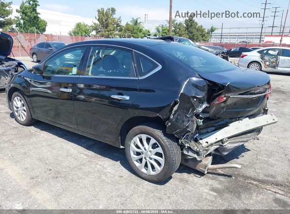 3N1AB7APXJL645720 2018 NISSAN SENTRA Black უკანა მარცხენა