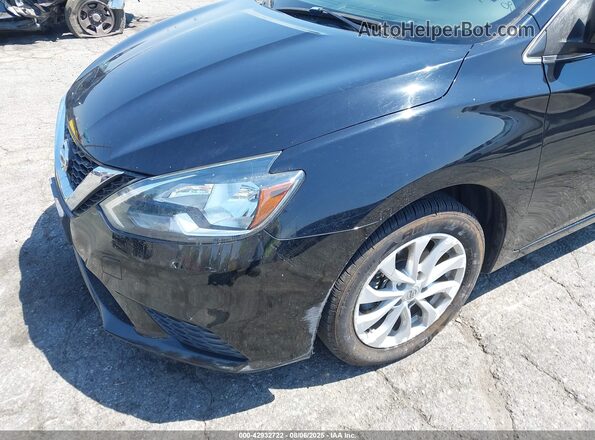3N1AB7APXJL645720 2018 NISSAN SENTRA Black სალონის 360-გრადუსიანი ხედი