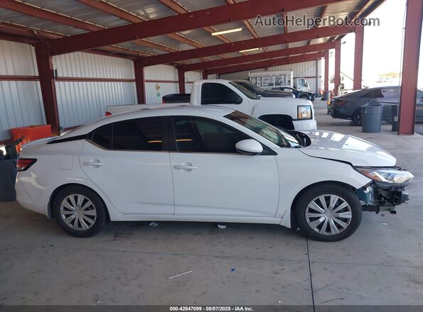 3N1AB8BV3MY258551 2021 NISSAN SENTRA White Вид задньої частини салону