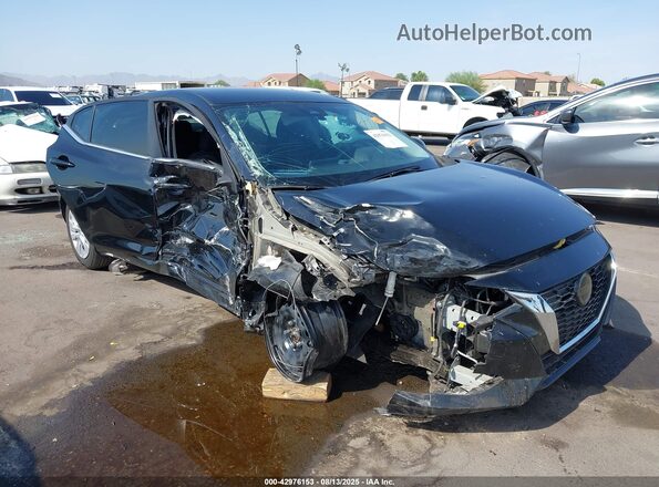 3N1AB8BV4PY308149 2023 NISSAN SENTRA Black Вид спереду