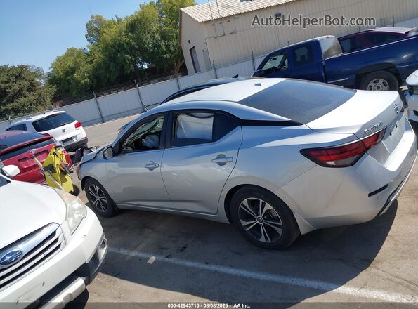 3N1AB8CV0MY279419 2021 NISSAN SENTRA Silver Vista interior de 360 grados
