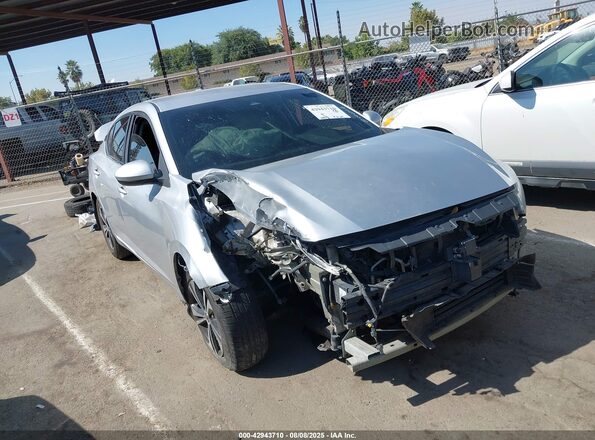 3N1AB8CV0MY279419 2021 NISSAN SENTRA Silver 