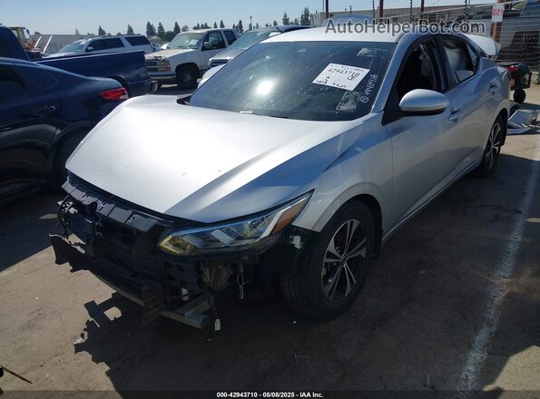 3N1AB8CV0MY279419 2021 NISSAN SENTRA Silver 