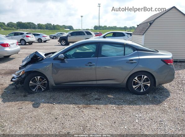 3N1AB8CV0MY305811 2021 NISSAN SENTRA Gray 