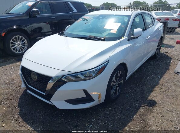 3N1AB8CV1MY298478 2021 NISSAN SENTRA White Front left