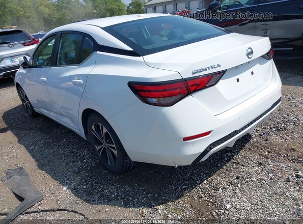 3N1AB8CV1MY298478 2021 NISSAN SENTRA White Rear left