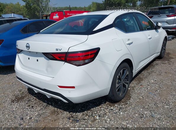 3N1AB8CV1MY298478 2021 NISSAN SENTRA White Rear right