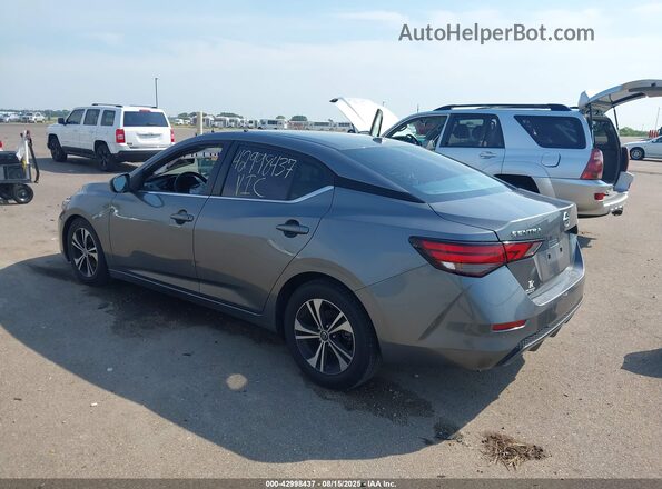 3N1AB8CV2MY295427 2021 NISSAN SENTRA Gray Задня ліва чверть