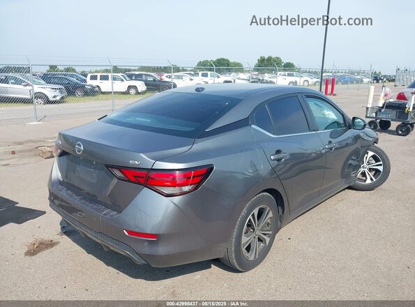 3N1AB8CV2MY295427 2021 NISSAN SENTRA Gray Задня права чверть