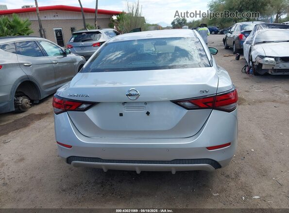 3N1AB8CV6MY259515 2021 NISSAN SENTRA Silver 