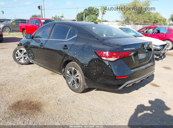 3N1AB8CV6MY310740 2021 NISSAN SENTRA Black Հետևի ձախ