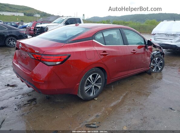 3N1AB8CV7MY291101 2021 NISSAN SENTRA Red Հետևի աջ