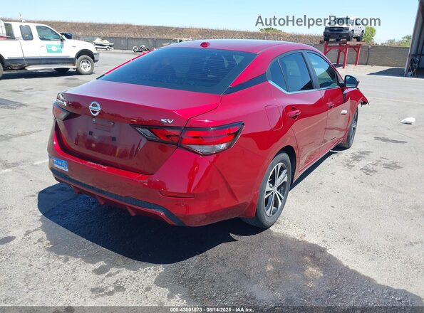 3N1AB8CV7MY330379 2021 NISSAN SENTRA Red Rear right