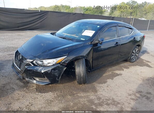 3N1AB8CV8PY224396 2023 NISSAN SENTRA Black Przód lewy