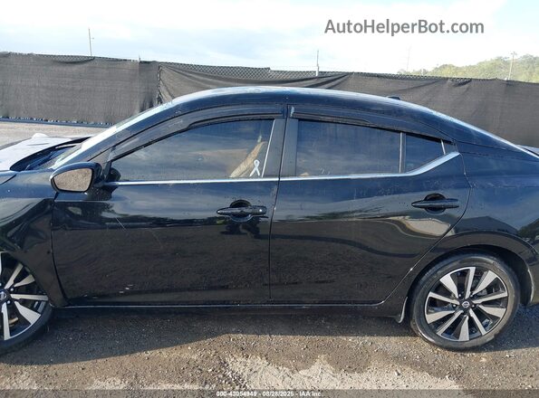 3N1AB8CV8PY224396 2023 NISSAN SENTRA Black Widok wnętrza 360 stopni