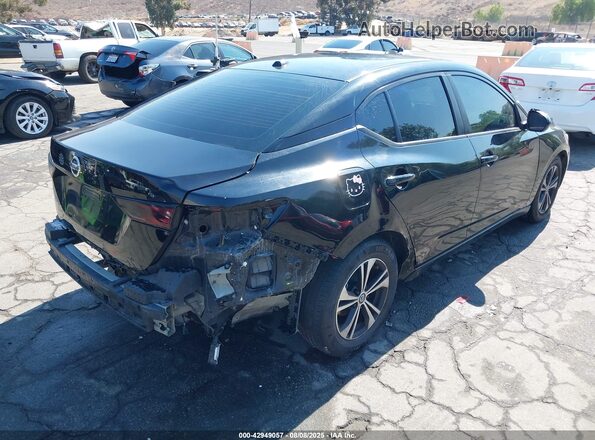 3N1AB8CV9MY241915 2021 NISSAN SENTRA Black Rear right