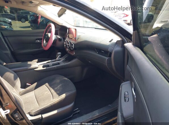 3N1AB8CV9MY241915 2021 NISSAN SENTRA Black Front interior view