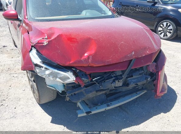 3N1AB8CV9MY277975 2021 NISSAN SENTRA Red Vista frontal