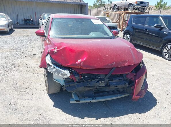 3N1AB8CV9MY277975 2021 NISSAN SENTRA Red Vista interior trasera