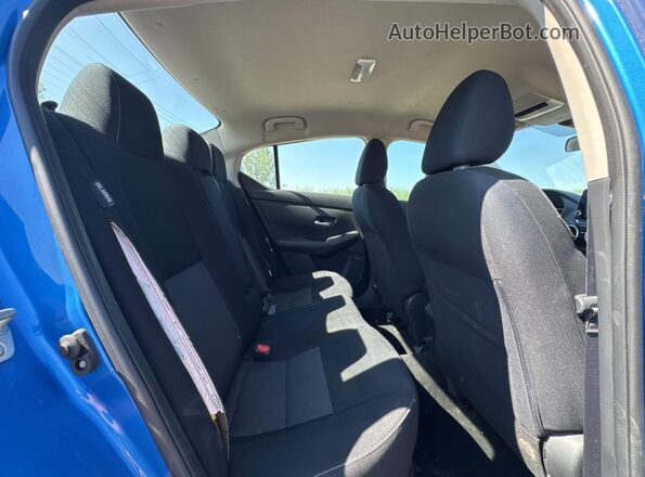 3N1AB8CVXLY213541 2020 NISSAN SENTRA Blue Vista interior delantera