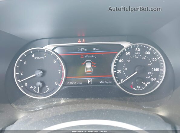 3N1AB8CVXMY262868 2021 NISSAN SENTRA Purple Vista de los asientos traseros