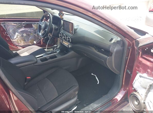 3N1AB8CVXMY262868 2021 NISSAN SENTRA Purple Vista interior delantera