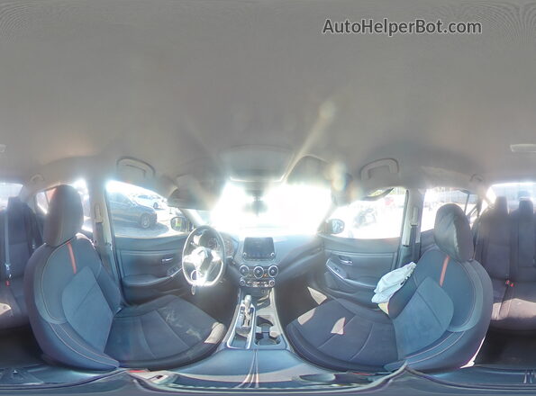 3N1AB8DV0MY271867 2021 NISSAN SENTRA Gray Widok naklejki z numerem VIN