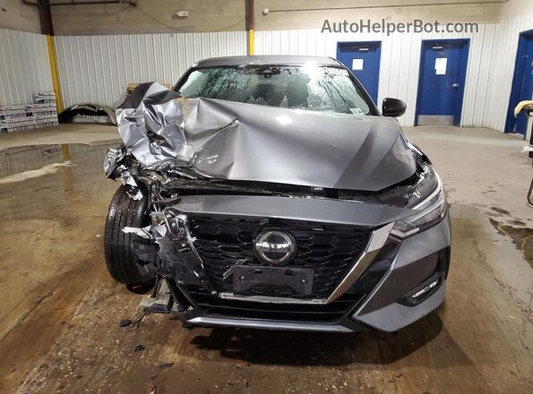 3N1AB8DV8MY250751 2021 NISSAN SENTRA Gray Front view