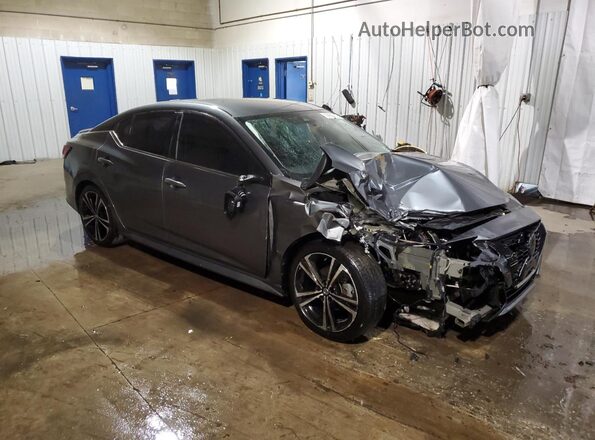 3N1AB8DV8MY250751 2021 NISSAN SENTRA Gray Front right