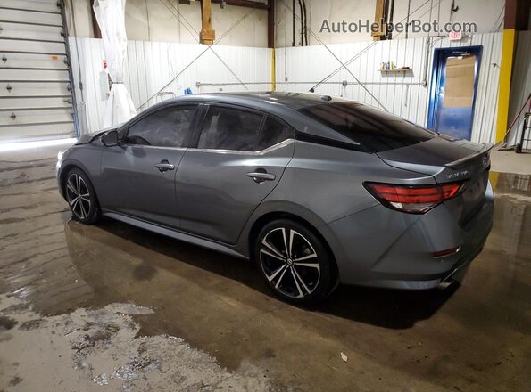 3N1AB8DV8MY250751 2021 NISSAN SENTRA Gray Rear left