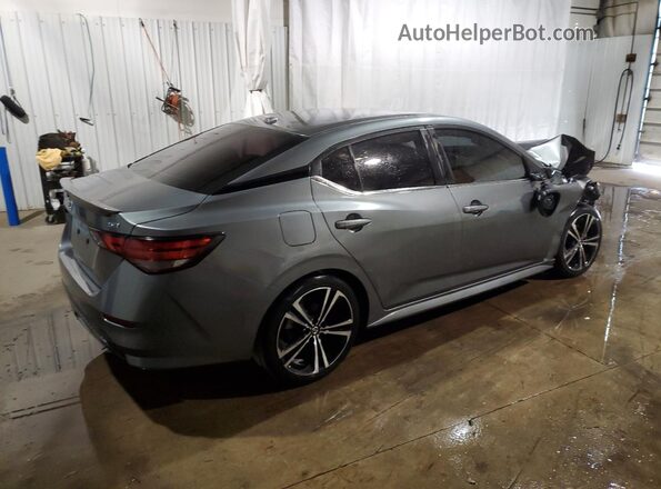 3N1AB8DV8MY250751 2021 NISSAN SENTRA Gray Rear right