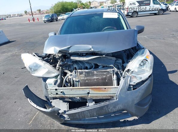 3N1CN7AP0GL848060 2016 NISSAN VERSA Gray Vista frontal
