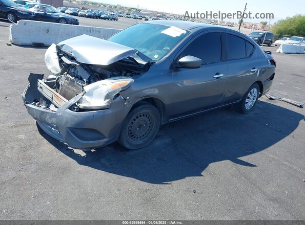 3N1CN7AP0GL848060 2016 NISSAN VERSA Gray Vista interior trasera