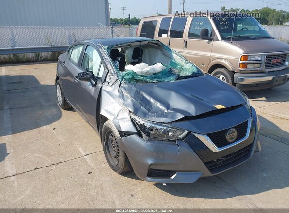 3N1CN8DV7LL904859 2020 NISSAN VERSA Серый Вид спереди