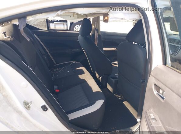 3N1CN8EV0ML880338 2021 NISSAN VERSA White VIN կոդի պիտակի տեսք