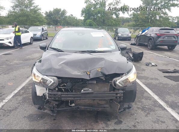 3N1CN8EV2LL862504 2020 NISSAN VERSA Black Front view