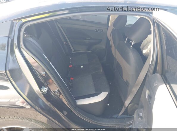 3N1CN8EV3ML839377 2021 NISSAN VERSA Black VIN sticker view