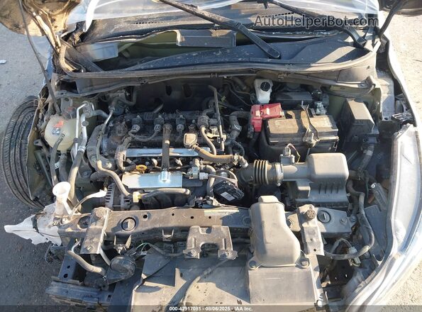 3N1CN8EV6ML837784 2021 NISSAN VERSA Gray Rear view