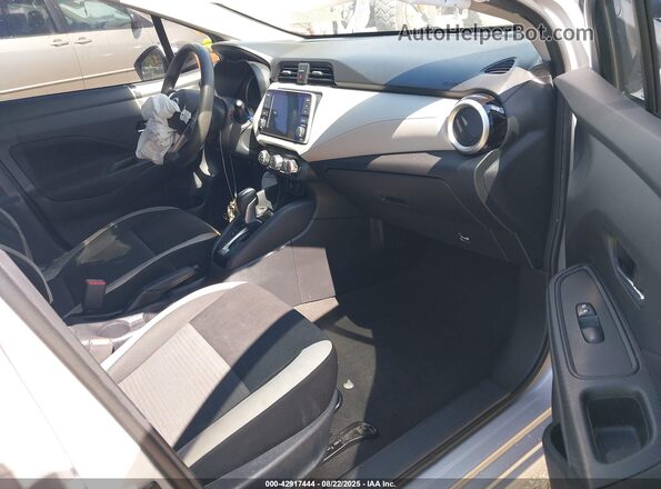3N1CN8EV8ML923257 2021 NISSAN VERSA Silver 