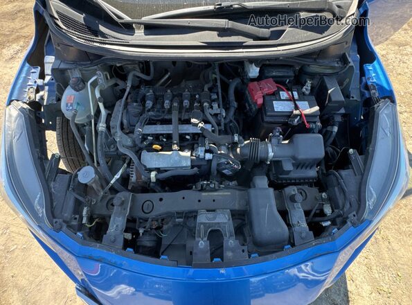3N1CN8EV9ML828125 2021 NISSAN VERSA Blue Widok deski rozdzielczej