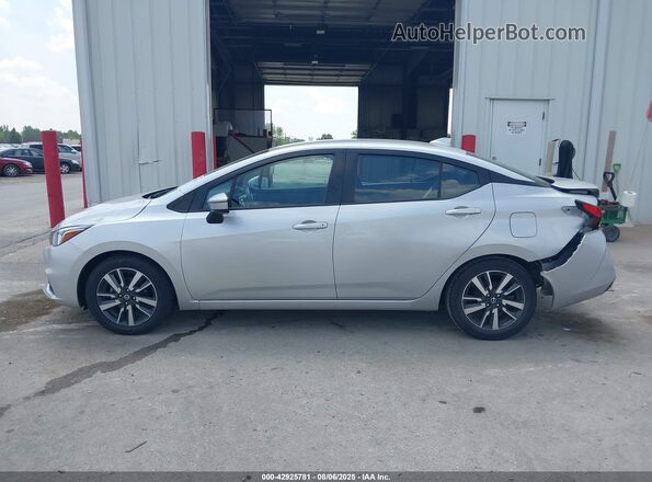 3N1CN8EV9ML835852 2021 NISSAN VERSA Silver 